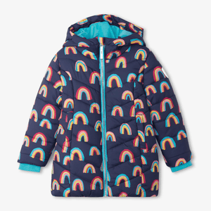 Hatley Winterwear 2 yrs Hatley Kids - Vivid Rainbows Puffer Jacket
