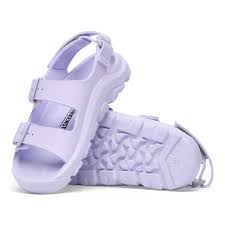 Birkenstock Kids Mogami Sandals- Icy Purple Fog Monochrome