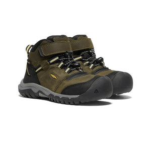 Keen hiking boots Keen Ridge Flex Mid Waterproof - Dark Olive/Dusky Citron