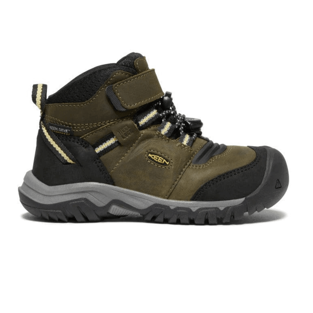 Keen Hiking Shoes Keen Ridge Flex Mid Waterproof - Dark Olive/Dusky Citron