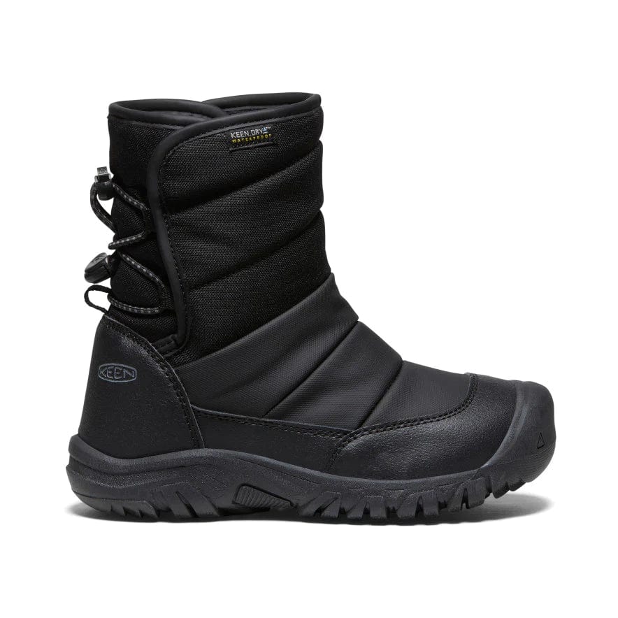 Keen Winter Boots Keen Puffrider Waterproof Winter Boot - Black/Steel Grey