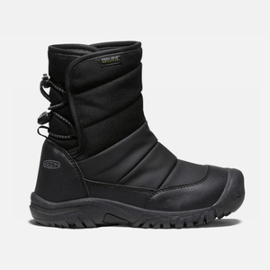 Keen Winter Boots Keen Puffrider Waterproof Winter Boot - Black/Steel Grey