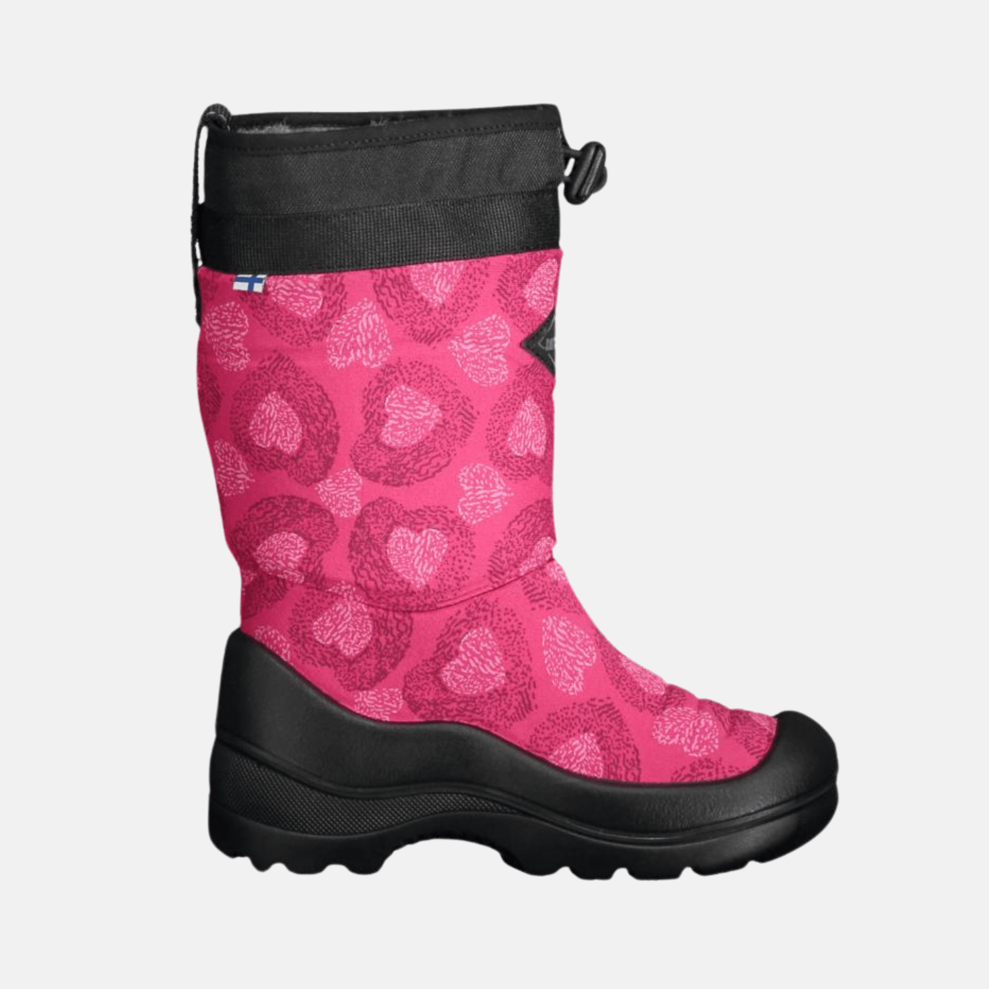 Kuoma Winter Boots Kuoma Kids' Winter Boots Lumilukko - Pink Heart