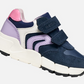 Geox Flexyper Mini Toddler Girl - Navy/Lilac