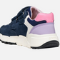 Geox Flexyper Mini Toddler Girl - Navy/Lilac