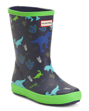 Hunter Little Kids Original First Classic Rain Boot - Dark/Blue