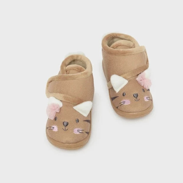 Aerie Plush Tiger Slippers with Pink Sleeping Mask Womens Size 9 / 10 New 