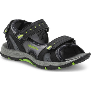 Merrell Sandals 10 Little Kids Merrell Kid's Panther Sandal - Black