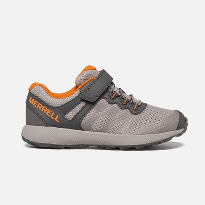 Merrell Sneaker Merrell Big Kid's Nova 2 Sneaker - Grey Orange