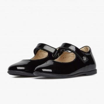 Naturino Mary Jane 27 EU Naturino Darling Patent Leather Ballerinas - Black