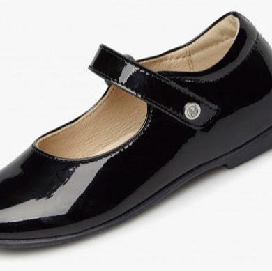 Naturino Mary Jane Naturino Darling Patent Leather Ballerinas - Black