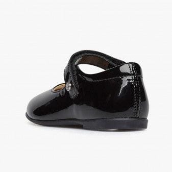 Naturino Mary Jane Naturino Darling Patent Leather Ballerinas - Black