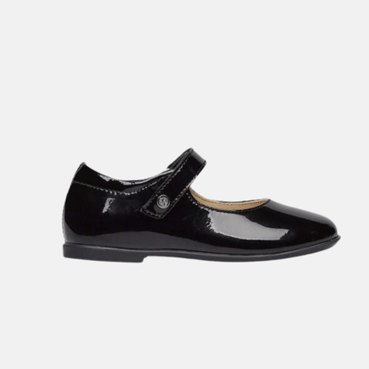 Naturino Mary Jane Naturino Darling Patent Leather Ballerinas - Black