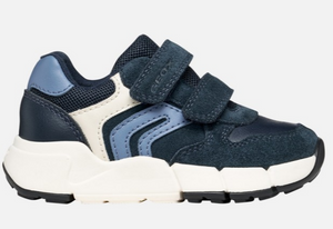 Geox Flexyper Mini Toddler- Navy/Dark Sky