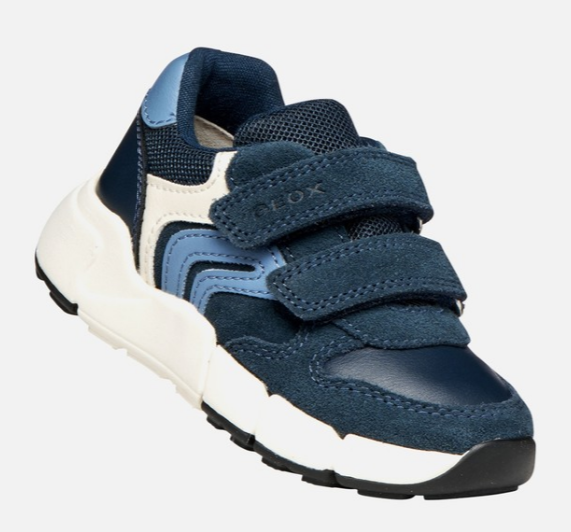 Geox Flexyper Mini Toddler- Navy/Dark Sky