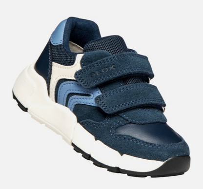 Geox Flexyper Mini Toddler- Navy/Dark Sky