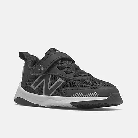 New Balance Runners 1 Big Kids New Balance Dynasoft 545 Bungee Lace with Top Strap - Black/White