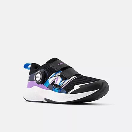 New Balance Runners 10.5 Big Kids New Balance Dynasoft Reveal v4 BOA - Black/Purple