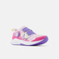 New Balance Runners 10.5 Big Kids New Balance Dynasoft Reveal v4 BOA - Light raspberry with hi-pink and electric indigo.