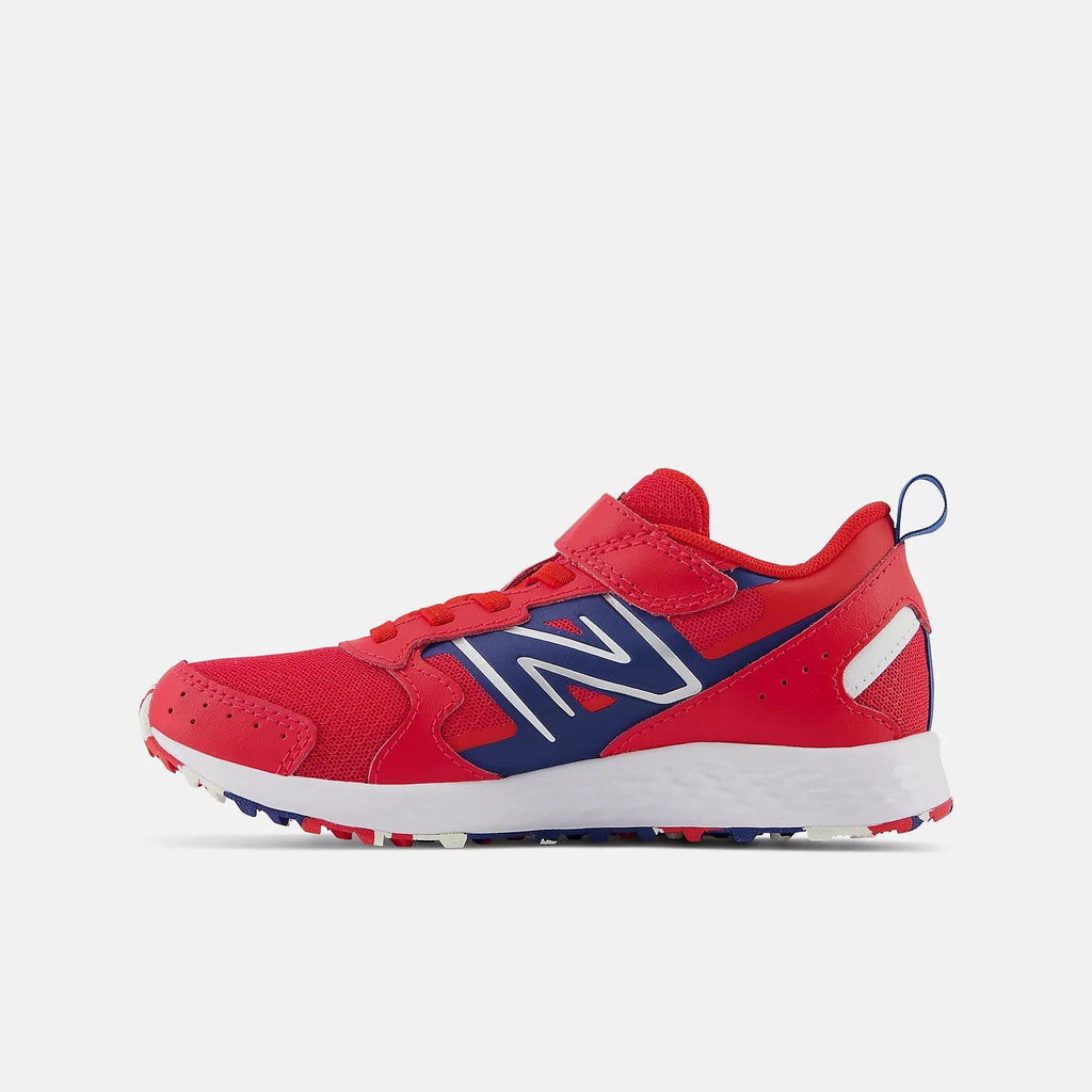 New Balance Fresh Foam 650 Bungee Lace with Top Strap Red Blue