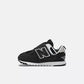 New Balance NEW-B Hook & Loop 574 Sneakers- Black/Grey