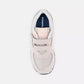 New Balance 574 Hook & Loop Sneakers- Grey/Pink