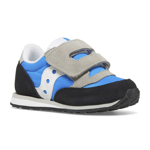 Saucony Runners 4 Little Kids Saucony Little Kids Jazz Hook & Loop Sneaker - Blue/Bk/Gr