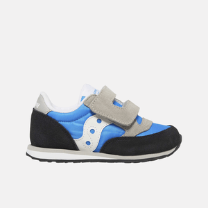 Saucony Runners Saucony Little Kids Jazz Hook & Loop Sneaker - Blue/Bk/Gr