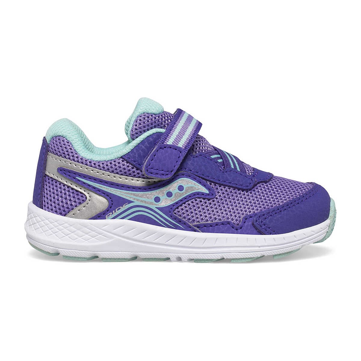 Saucony Runners Saucony Little Kids' Ride 10 Jr. Sneaker - Purple