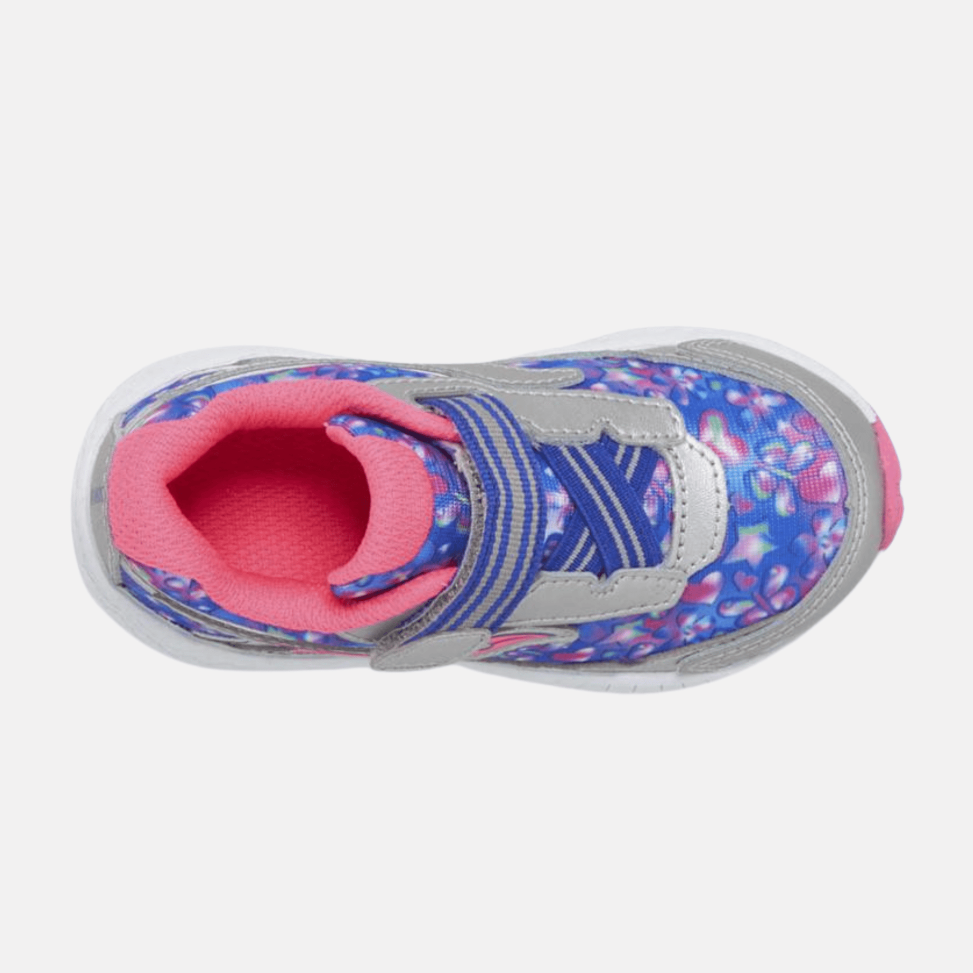 Saucony Runners Saucony Little Kids' Ride 10 Jr. Sneaker - Silver/Pink