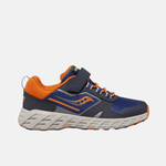 Saucony Runners Saucony Wind Shield 2.0 A/C Sneaker - Navy/Grey/Orange