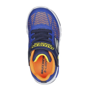 Skechers Sneaker Skechers Lights Flex-Glow Elite - Royal/Orange