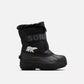 Sorel Winter Boots Sorel Childrens Snow Commander Waterproof Boot - Black, Charcoal