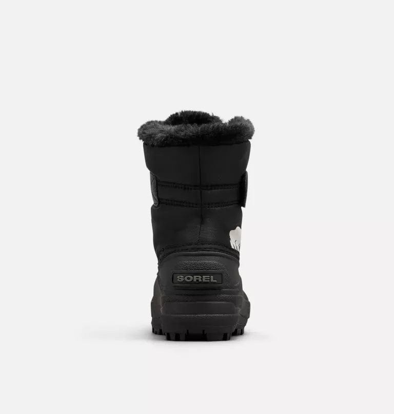 Sorel Winter Boots Sorel Childrens Snow Commander Waterproof Boot - Black, Charcoal