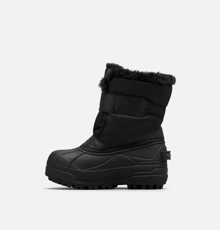 Sorel Winter Boots Sorel Childrens Snow Commander Waterproof Boot - Black, Charcoal