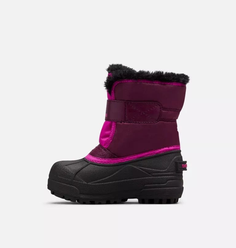 Sorel Winter Boots Sorel Childrens Snow Commander Waterproof Boot - Purple Dahlia, Groovy Pink