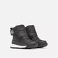 Sorel Winter Boots Sorel Whitney II Plus Toddler Waterproof Bootie - Black, Sea Salt