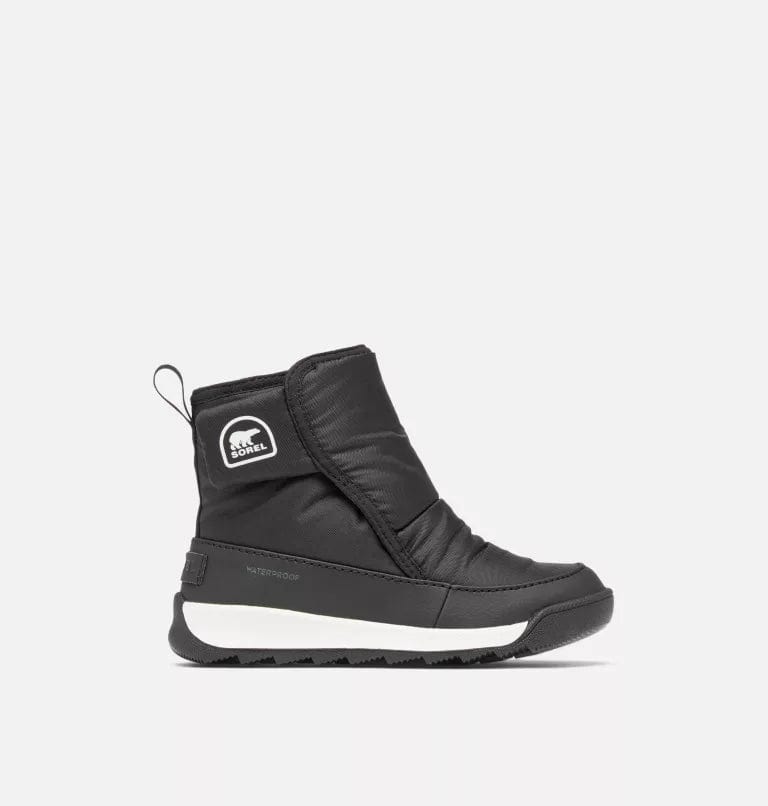 Sorel Winter Boots Sorel Whitney II Plus Toddler Waterproof Bootie - Black, Sea Salt