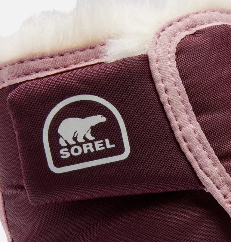 Sorel Winter Boots Sorel Whitney II Plus Toddler Waterproof Bootie - Epic Plum, Dazed Mauve