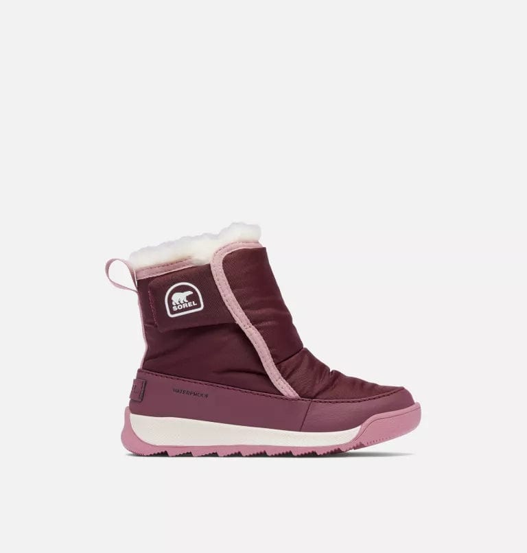 Sorel Winter Boots Sorel Whitney II Plus Toddler Waterproof Bootie - Epic Plum, Dazed Mauve