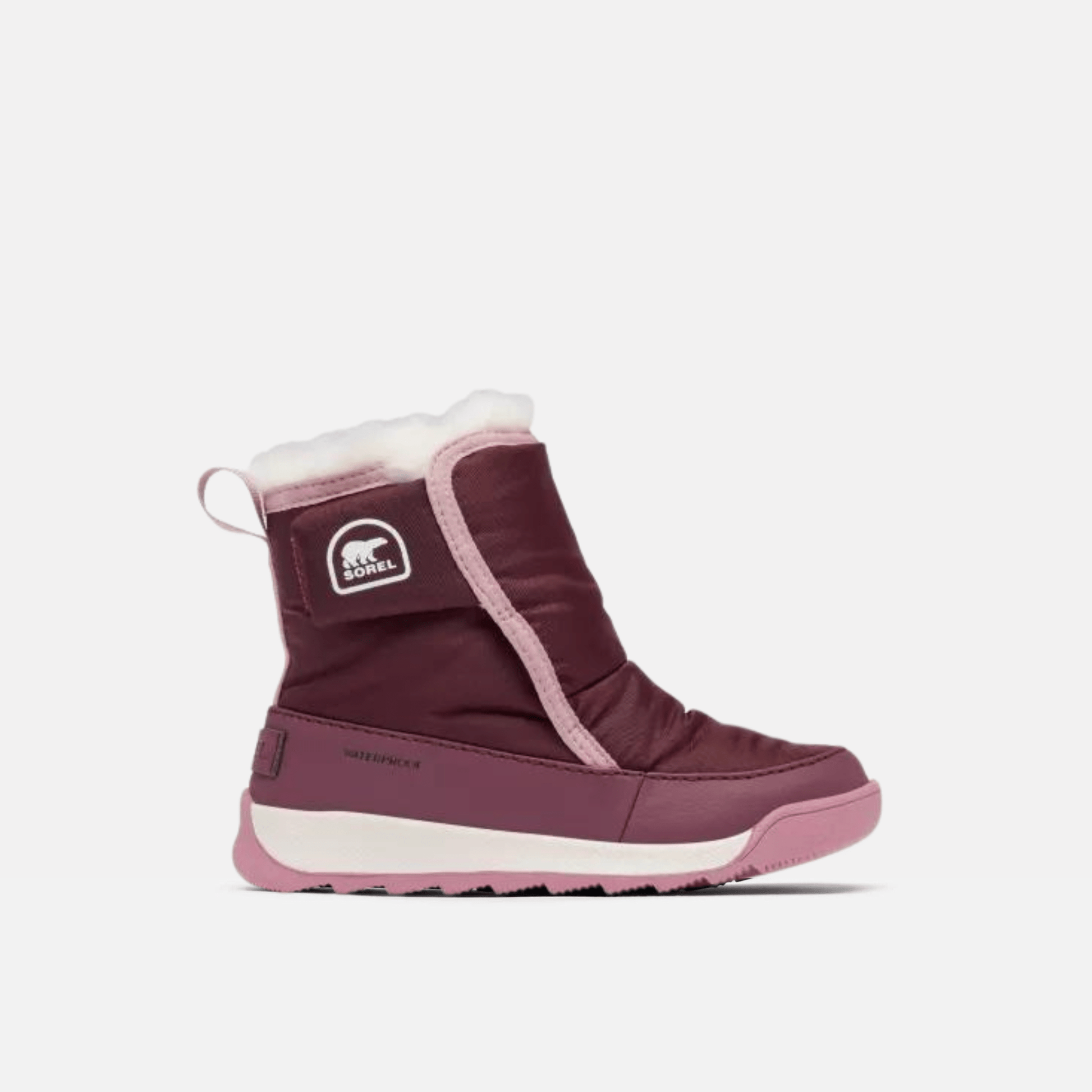 Sorel Winter Boots Sorel Whitney II Plus Toddler Waterproof Bootie - Epic Plum, Dazed Mauve