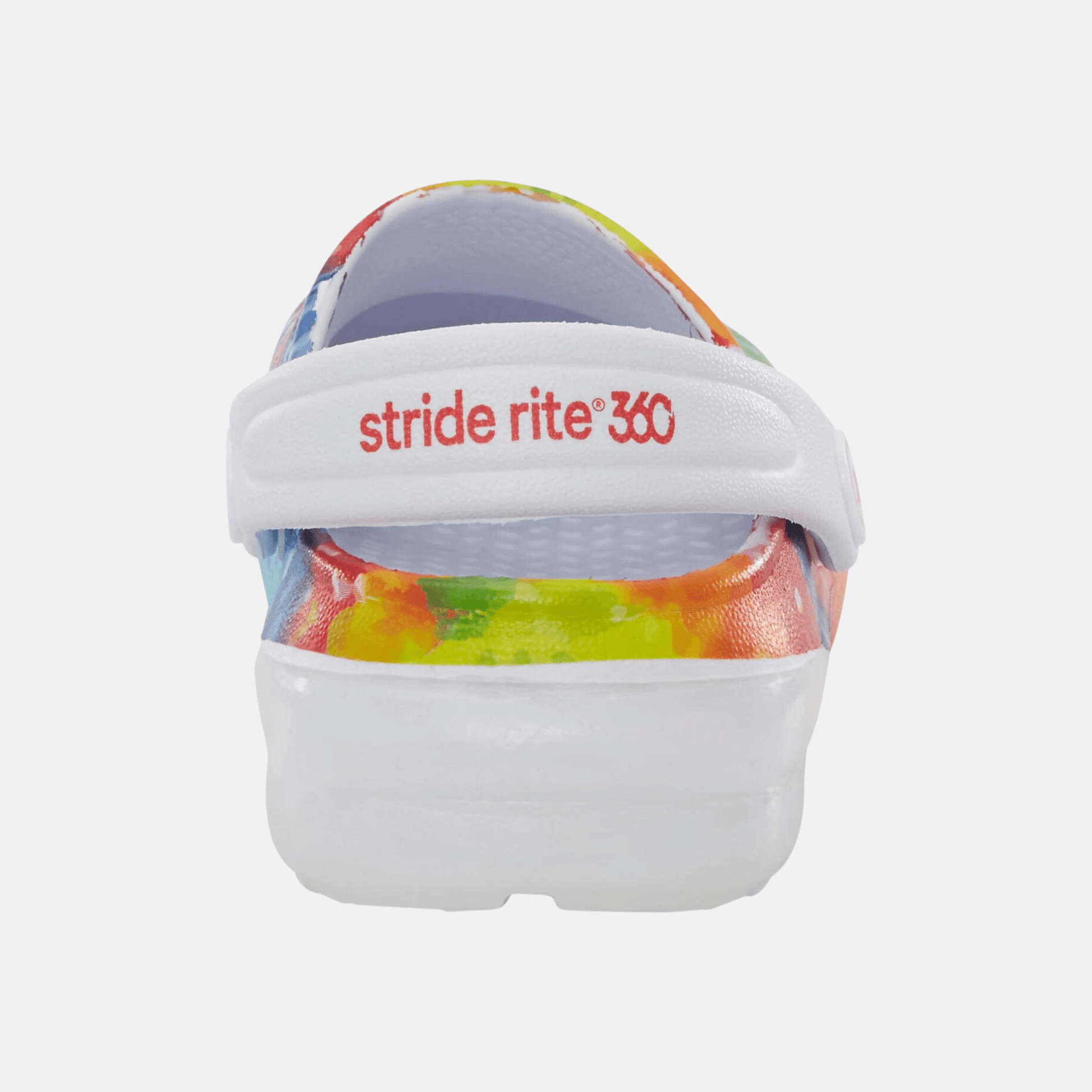 Stride Rite EVA Foam Sandals Stride Rite 360 Lighted Bray Multi Tie Dye