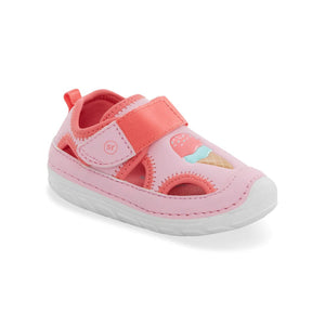 Stride Rite First Step Sandals Stride Rite sm splash white multi