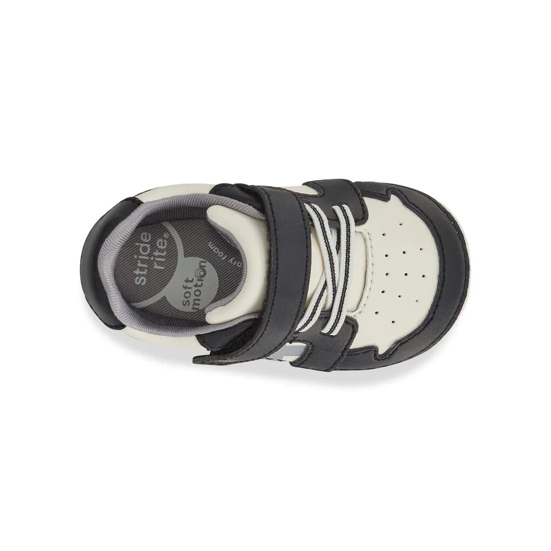 Stride Rite First Step Shoes Stride Rite Waverly Black/White