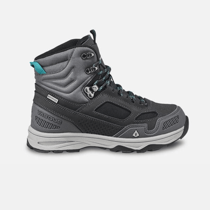 Vasque hiking boots Vasque Kids Breeze AT Waterproof Hiking Boot - Grey/Teal