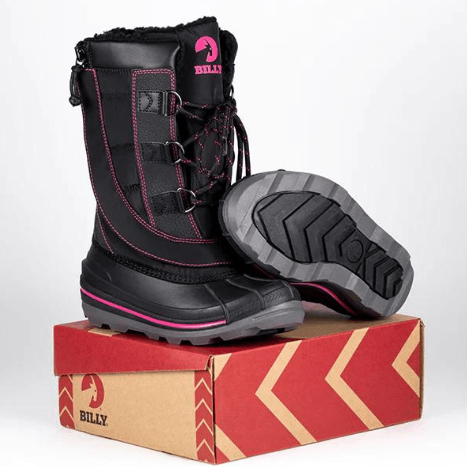 Billy Footwear Boots Billy Footwear - Billy Ice II Black/Pink