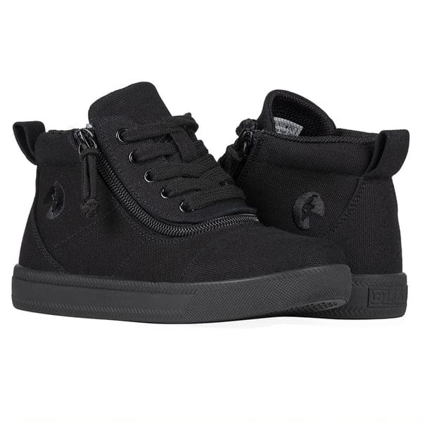 Billy Footwear High Tops Billy Footwear - Black to the floor Billy XDR Short Wrap High Top - Extra Wide