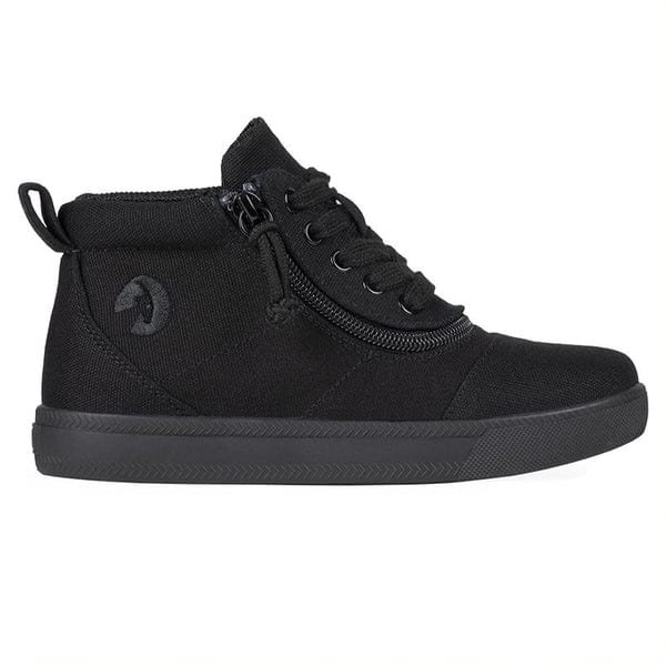 Billy Footwear High Tops Billy Footwear - Black to the floor Billy XDR Short Wrap High Top - Extra Wide