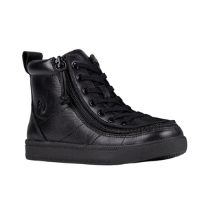 Billy Footwear High Tops Billy Footwear - Black to the Floor Leather BILLY Classic Lace