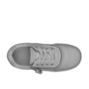 Billy Footwear High Tops Billy Footwear - Grey Billy XDR Short Wrap Low Top - Extra Wide